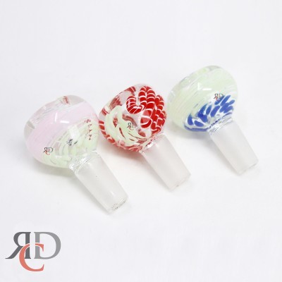 GLASS BOWL GOLDEN FANCY ART BMD130-14MM 1CT